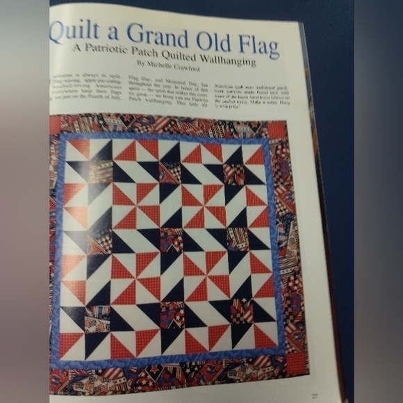 Vintage Quilt Craft Magazine August September 1995 Quilting Quilt Patterns - Picture 10 of 13